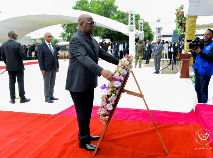 Kinshasa : Félix Tshisekedi honore la mémoire de Lucien Ekofo Bonyeme !